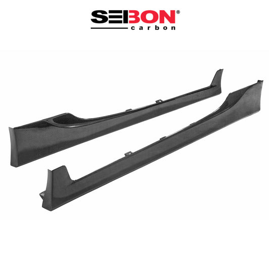 2013-2020年式 スバル BRZ 2.4 用 セイボンカーボン カーボンファイバー TBスタイル サイドスカートセット Seibon Carbon TB-Style Carbon Fiber Side Skirts For 2013-2020 Scion FRS / Toyota 86 / Subaru BRZ (送料無料)
