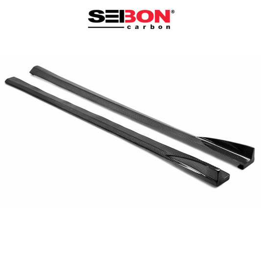 2008-2014年式 スバル WRX 用 セイボンカーボン カーボンファイバー CSスタイル サイドスカートセット Seibon Carbon CS-Style Carbon Fiber Side Skirts For 2008-2014 Subaru STi / 2011-2014 WRX (送料無料)
