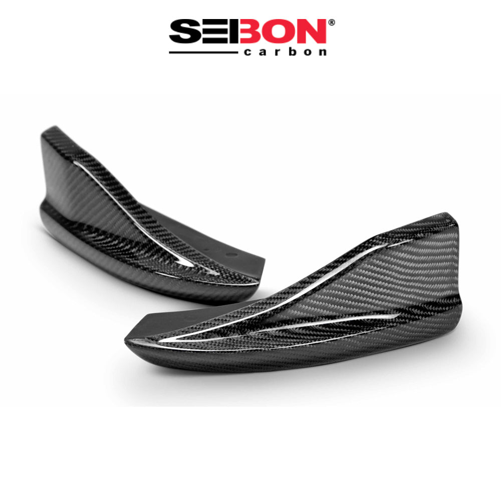 2011-2014年式 スバル WRX 用 セイボンカーボン カーボンファイバー CSスタイル リアリップセット Seibon Carbon CS-Style Carbon Fiber Rear Lip For 2008-2014 Subaru STi / 2011-2014 WRX Hatchback (送料無料)