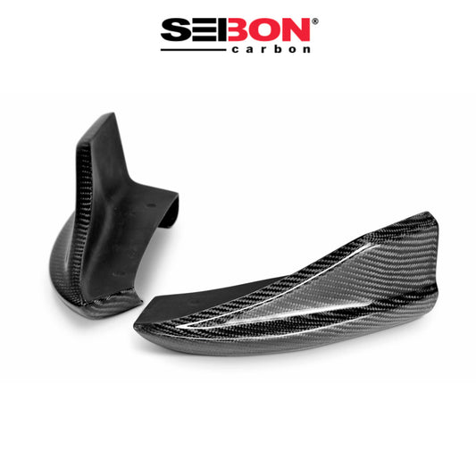 2011-2014年式 スバル WRX S4用 セイボンカーボン カーボンファイバー CSスタイル リアリップセット Seibon Carbon CS-Style Carbon Fiber Rear Lip For 2008-2014 Subaru STi / 2011-2014 WRX Hatchback (消費税、送料込み)