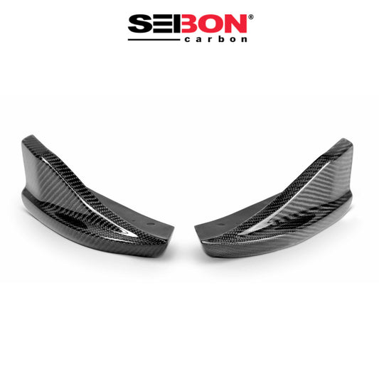 2011-2014年式 スバル WRX 用 セイボンカーボン カーボンファイバー CSスタイル リアリップセット Seibon Carbon CS-Style Carbon Fiber Rear Lip For 2008-2014 Subaru STi / 2011-2014 WRX Hatchback (送料無料)
