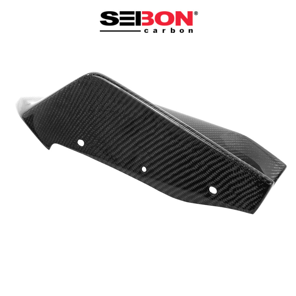 2013-2020年式 スバル BRZ 2.4 用 セイボンカーボン カーボンファイバー KCスタイル リアリップセット Seibon Carbon KC-Style Carbon Fiber Rear Lip For 2013-2016 Scion FRS / 2017-2020 Toyota 86 / 2013-2020 Subaru BRZ (送料無料)