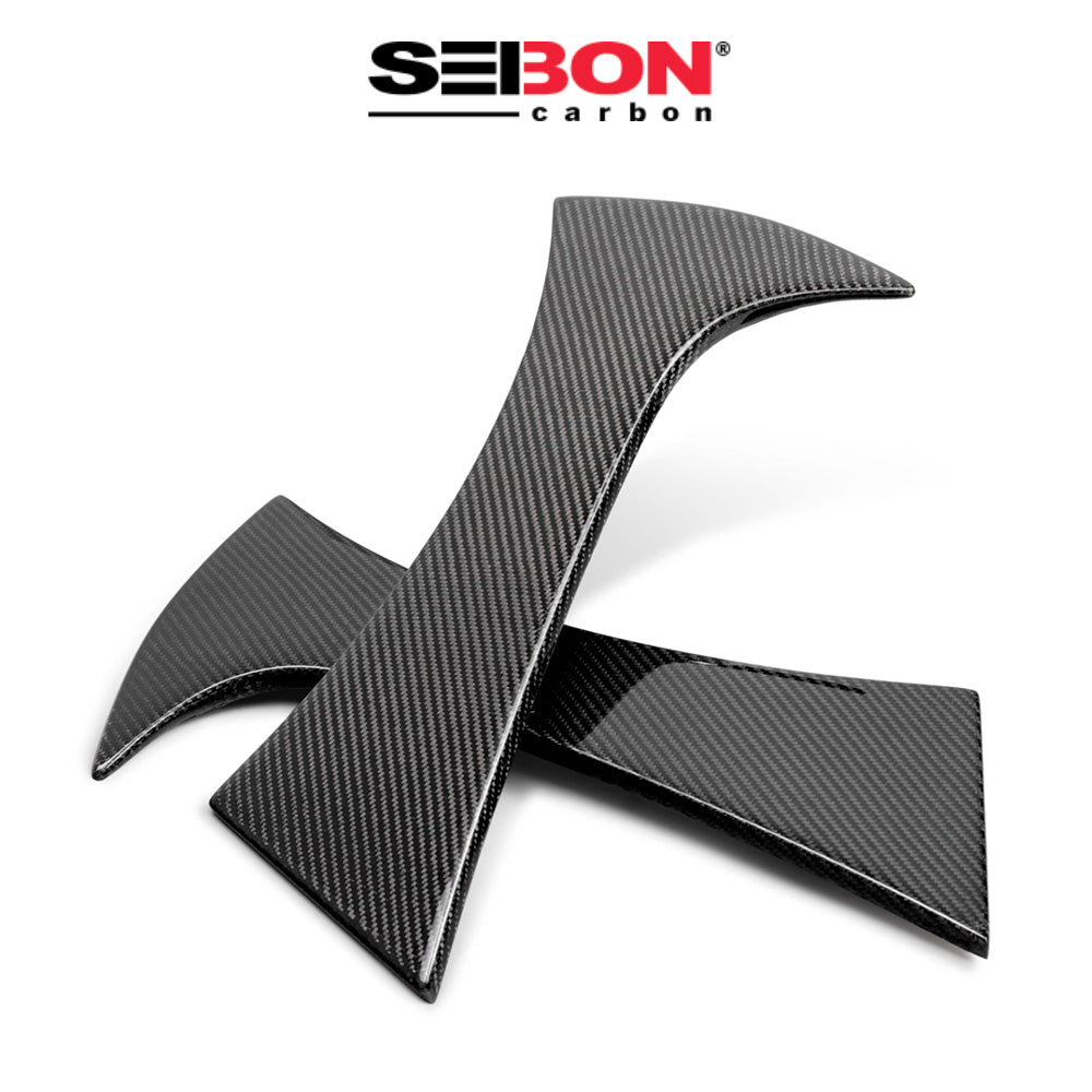 2022-2025年式 トヨタＧＲ８６用 セイボンカーボン カーボンファイバー フェンダートリムセット Seibon Carbon Carbon Fiber Fender Trim For 2022-2025 Toyota GR86/ Subaru BRZ (送料無料)