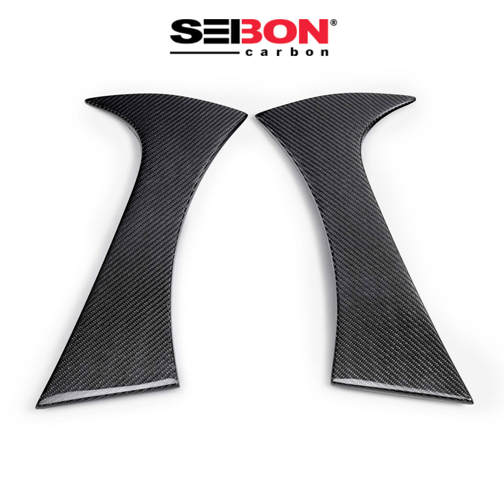 2022-2025年式 トヨタＧＲ８６用 セイボンカーボン カーボンファイバー フェンダートリムセット Seibon Carbon Carbon Fiber Fender Trim For 2022-2025 Toyota GR86/ Subaru BRZ (送料無料)