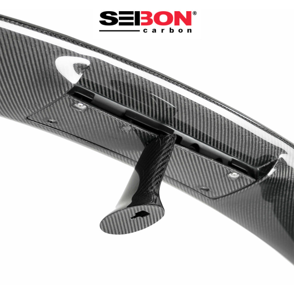 2009-2024年式 日産 GT-R用 セイボンカーボン カーボンファイバー  VSスタイル リアスポイラー Seibon Carbon VS-Style Carbon Fiber Rear Spoiler For 2009-2024 Nissan GT-R (送料無料)