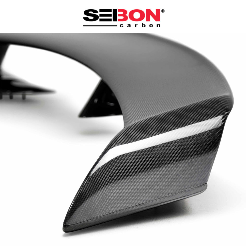 2009-2024年式 日産 GT-R用 セイボンカーボン カーボンファイバー  VSスタイル リアスポイラー Seibon Carbon VS-Style Carbon Fiber Rear Spoiler For 2009-2024 Nissan GT-R (送料無料)