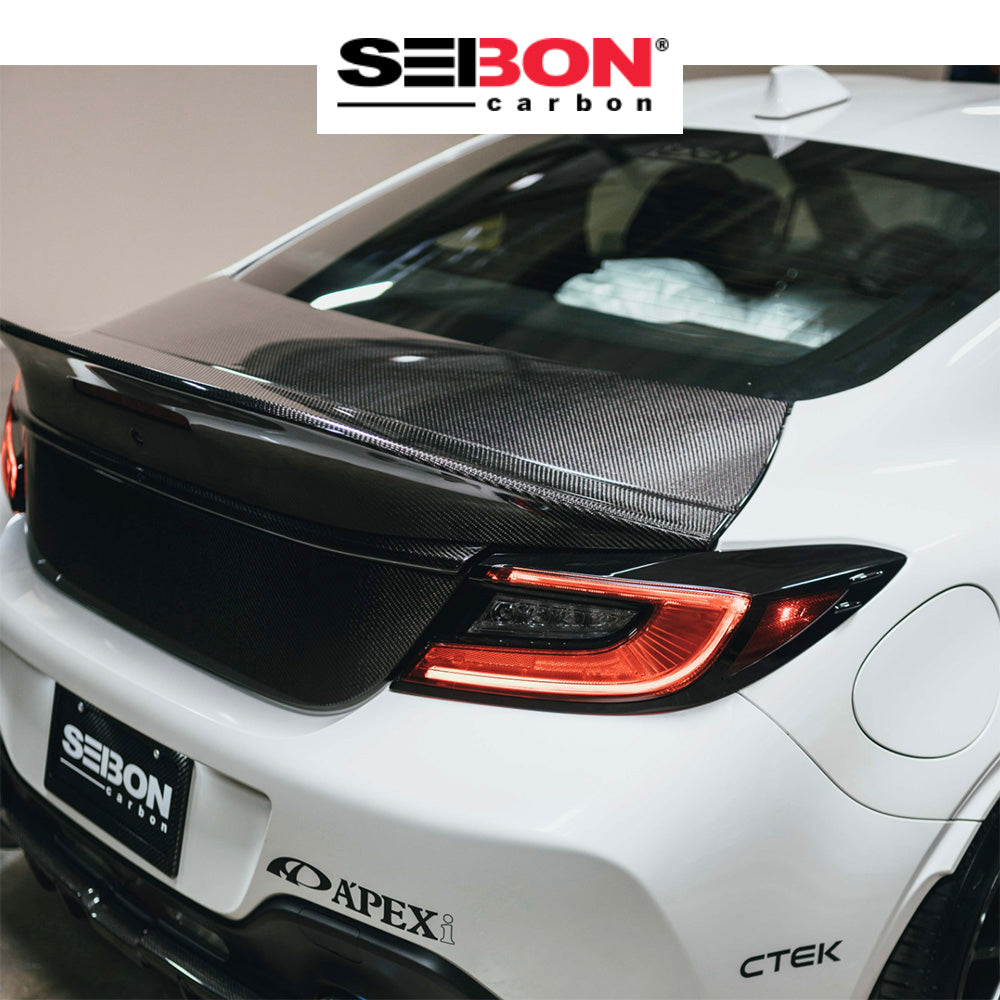 2022-2025年式 トヨタＧＲ８６用 セイボンカーボン カーボンファイバー トランクカバー Seibon Carbon Carbon Fiber Trunk Lid For 2022-2025 Toyota GR86/ Subaru BRZ (送料無料)