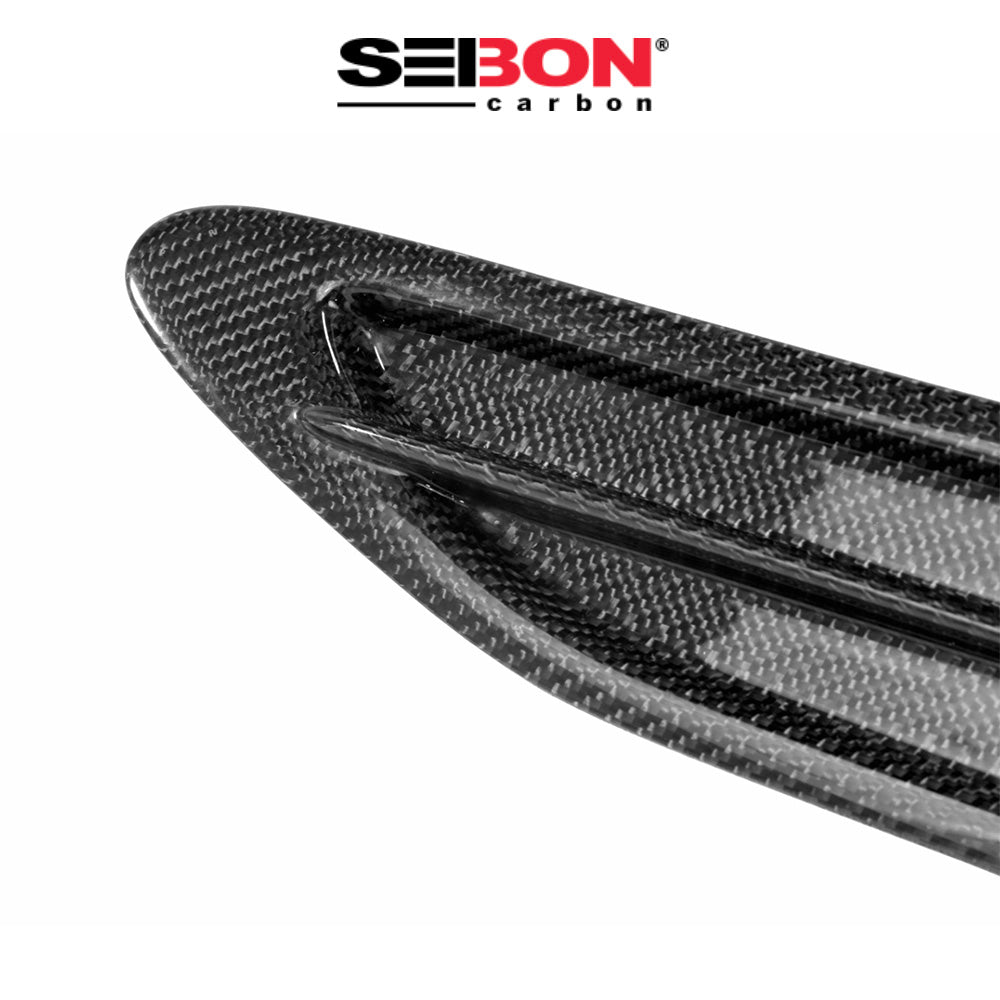 2013-2020年式 トヨタ８６用 セイボンカーボン カーボンファイバー BRスタイル フェンダーダクトセット Seibon Carbon BR-Style Carbon Fiber Fender Ducts For 2013-2020 Scion FRS / Toyota 86 / Subaru BRZ (送料無料)