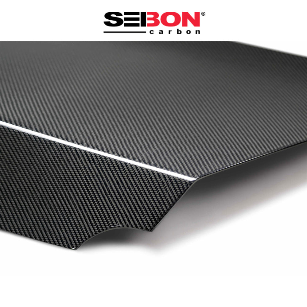 2009-2024年式 日産 GT-R用 セイボンカーボン 純正スタイルのカーボンファイバー製トランクカバー Seibon Carbon OEM-Style Carbon Fiber Trunk Lid For 2009-2024 Nissan GT-R (送料無料)