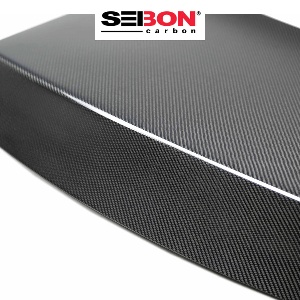 2009-2024年式 日産 GT-R用 セイボンカーボン 純正スタイルのカーボンファイバー製トランクカバー Seibon Carbon OEM-Style Carbon Fiber Trunk Lid For 2009-2024 Nissan GT-R (送料無料)