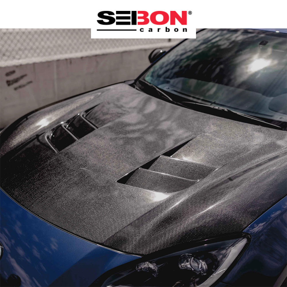 2022-2025年式 トヨタ ＧＲ８６用 セイボンカーボン カーボンファイバー TSスタイル ボンネット Seibon Carbon TS-Style Carbon Fiber Hood For 2022-2025 Toyota GR86/ Subaru BRZ (送料無料)