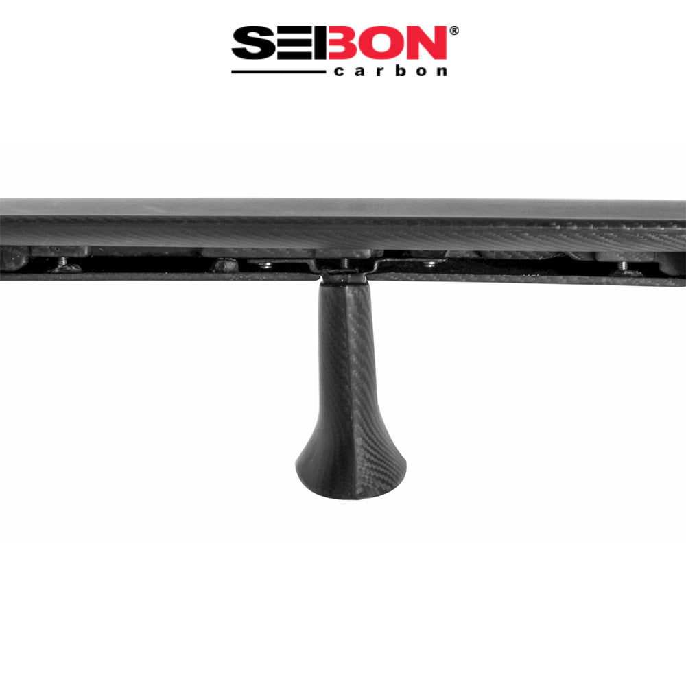 2009-2024年式 日産 GT-R用 セイボンカーボン VSスタイル カーボンファイバー製リアスポイラー Seibon Carbon VS-Style DRY CARBON Rear Spoiler For 2009-2024 Nissan GT-R (送料無料)
