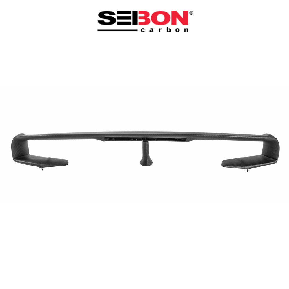 2009-2024年式 日産 GT-R用 セイボンカーボン VSスタイル カーボンファイバー製リアスポイラー Seibon Carbon VS-Style DRY CARBON Rear Spoiler For 2009-2024 Nissan GT-R (送料無料)