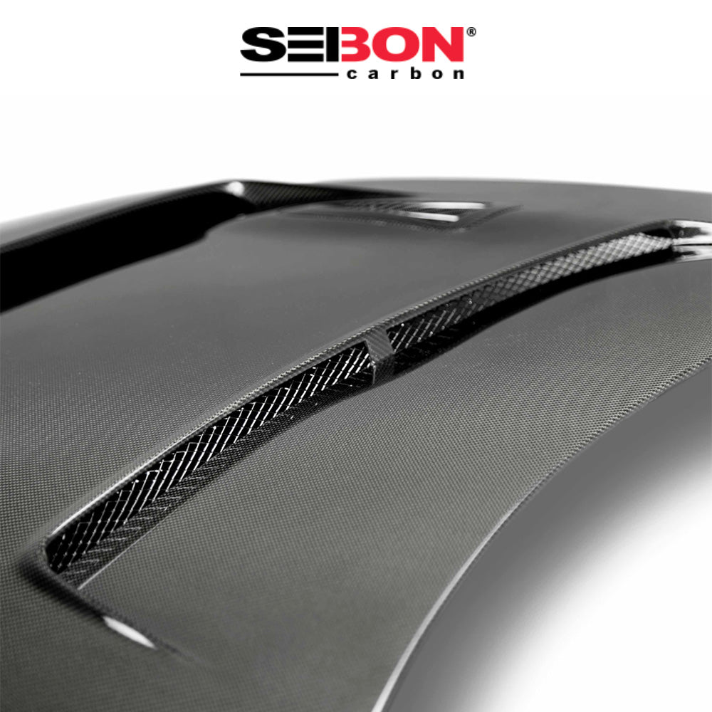 2009-2016年式日産 ＧＴ－Ｒ用 セイボンカーボン DVスタイル カーボンファイバー製ボンネット　Seibon Carbon DV-Style Carbon Fiber Hood For 2009-2016 Nissan GT-R (消費税、送料込み)