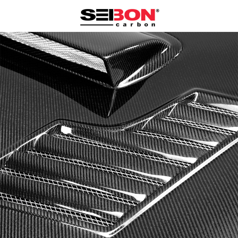 2002-2003年式 スバル インプレッサ用 セイボンカーボン 純正スタイル カーボンファイバー製ボンネット　Seibon Carbon CWII-Style Carbon Fiber Hood For 2002-2003 Subaru Impreza/WRX (消費税、送料込み)
