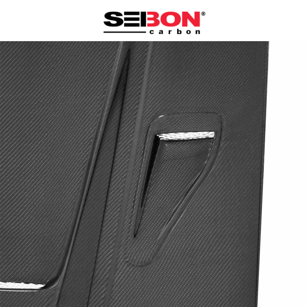 1989-1994年式日産スカイライン BNR32用 セイボンカーボン 純正スタイル カーボンファイバー製ボンネット　Seibon Carbon DVII-Style Carbon Fiber Hood For 1990-1994 Nissan Skyline R32 (消費税、送料込み)