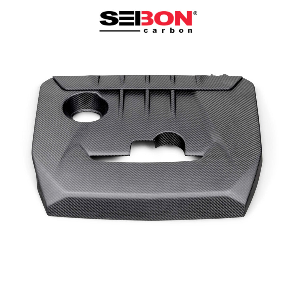 2023-2025年式トヨタ ＧＲカローラ用 セイボンカーボン カーボンファイバー製エンジンカバー(マット仕上げ)　Seibon Carbon Carbon Fiber Engine Cover For 2023-2025 Toyota GR Corolla - Matte (消費税、送料込み)