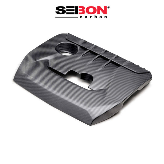 2023-2025年式トヨタ ＧＲカローラ用 セイボンカーボン カーボンファイバー製エンジンカバー(マット仕上げ)　Seibon Carbon Carbon Fiber Engine Cover For 2023-2025 Toyota GR Corolla - Matte (消費税、送料込み)