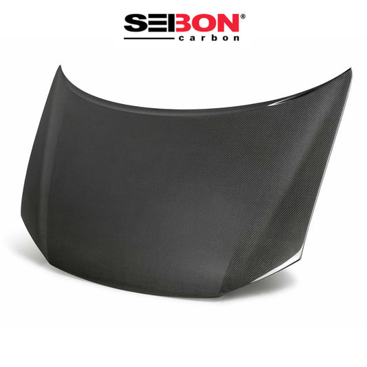 2013-2015年式 ホンダ シビック セダン用 セイボンカーボン 純正スタイル カーボンファイバー製ボンネット　Seibon Carbon OEM-Style Carbon Fiber Hood For 2013-2015 Honda Civic 4DR (消費税、送料込み)