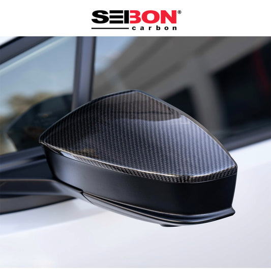 2023-2025年式トヨタ プリウス(Toyota Prius)用 セイボンカーボン カーボンファイバー製ミラーカバーセット　Seibon Carbon Carbon Fiber Mirror Covers For 2023-2025 Toyota Prius / Prius Prime (消費税、送料込み)