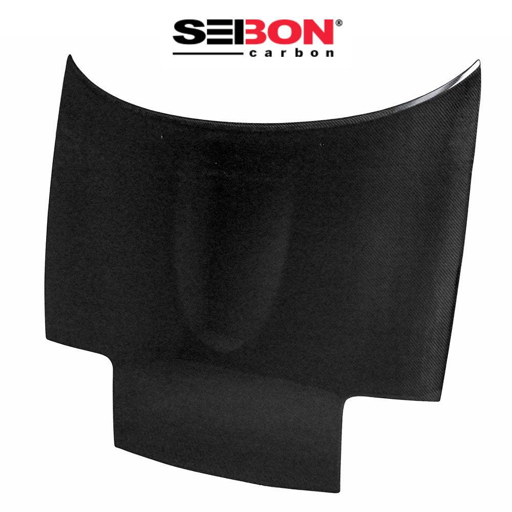 1990-1997年式 マツダ ロードスター用 セイボンカーボン 純正スタイル カーボンファイバー製ボンネット　Seibon Carbon OEM-Style Carbon Fiber Hood For 1990-1997 Mazda Miata (消費税、送料込み)