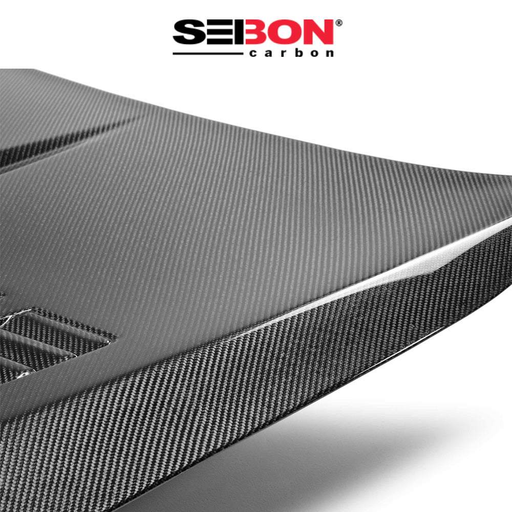 2011-2016年式 ＢＭＷ ５シリーズ用 セイボンカーボン GTRスタイル カーボンファイバー製ボンネット　Seibon Carbon GTR-Style Carbon Fiber Hood For 2011-2016 5-Series And 2013-2016 M5 (消費税、送料込み)