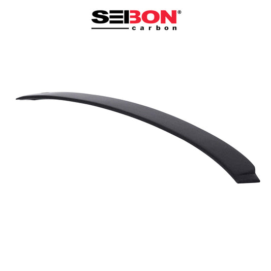 2008-2011年式 ＢＭＷ Ｍ３セダン用 セイボンカーボン TAスタイル カーボンファイバー製ルーフスポイラー　Seibon Carbon TA-Style Carbon Fiber Rear Roof Spoiler For 2005-2008 BMW E90 4DR (消費税、送料込み)