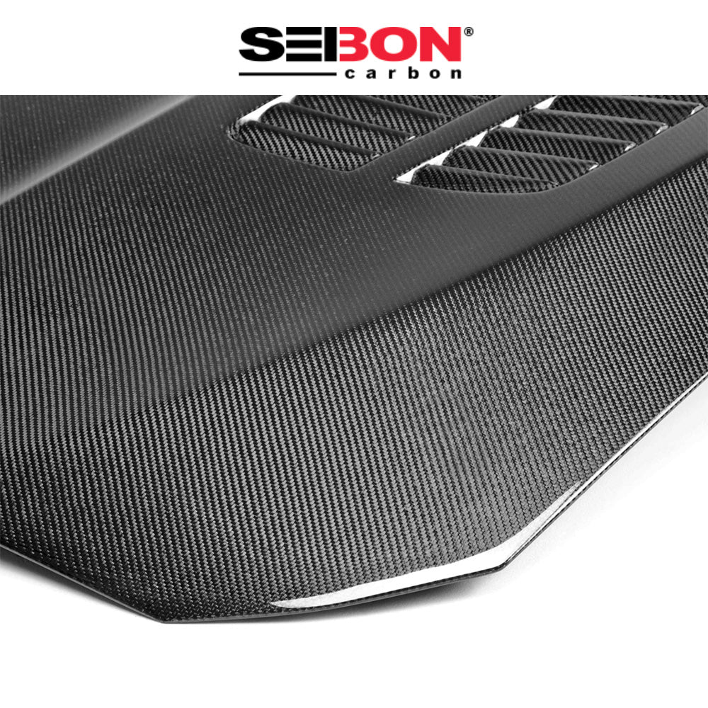 2011-2016年式 ＢＭＷ ５シリーズ用 セイボンカーボン GTRスタイル カーボンファイバー製ボンネット　Seibon Carbon GTR-Style Carbon Fiber Hood For 2011-2016 5-Series And 2013-2016 M5 (消費税、送料込み)