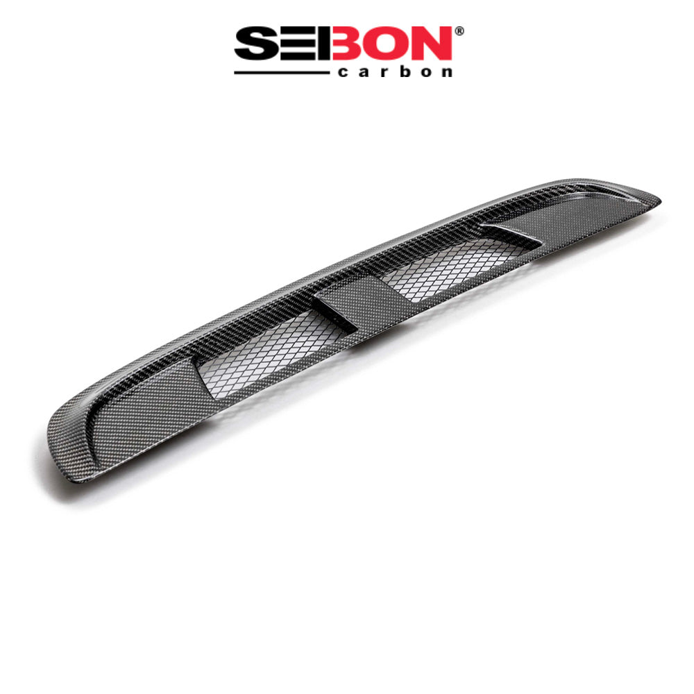 2023-2025年式 ホンダ シビック タイプＲ用 セイボンカーボン TVスタイルのカーボンファイバー製ボンネットベント　Seibon Carbon TV-Style Carbon Fiber Hood Vent For 2023-2025 Honda Civic Type R (送料無料)
