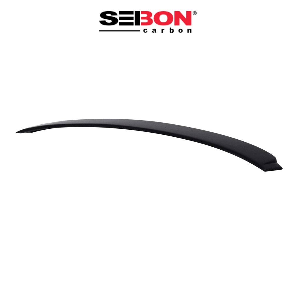 2008-2011年式 ＢＭＷ Ｍ３セダン用 セイボンカーボン TAスタイル カーボンファイバー製ルーフスポイラー　Seibon Carbon TA-Style Carbon Fiber Rear Roof Spoiler For 2005-2008 BMW E90 4DR (消費税、送料込み)