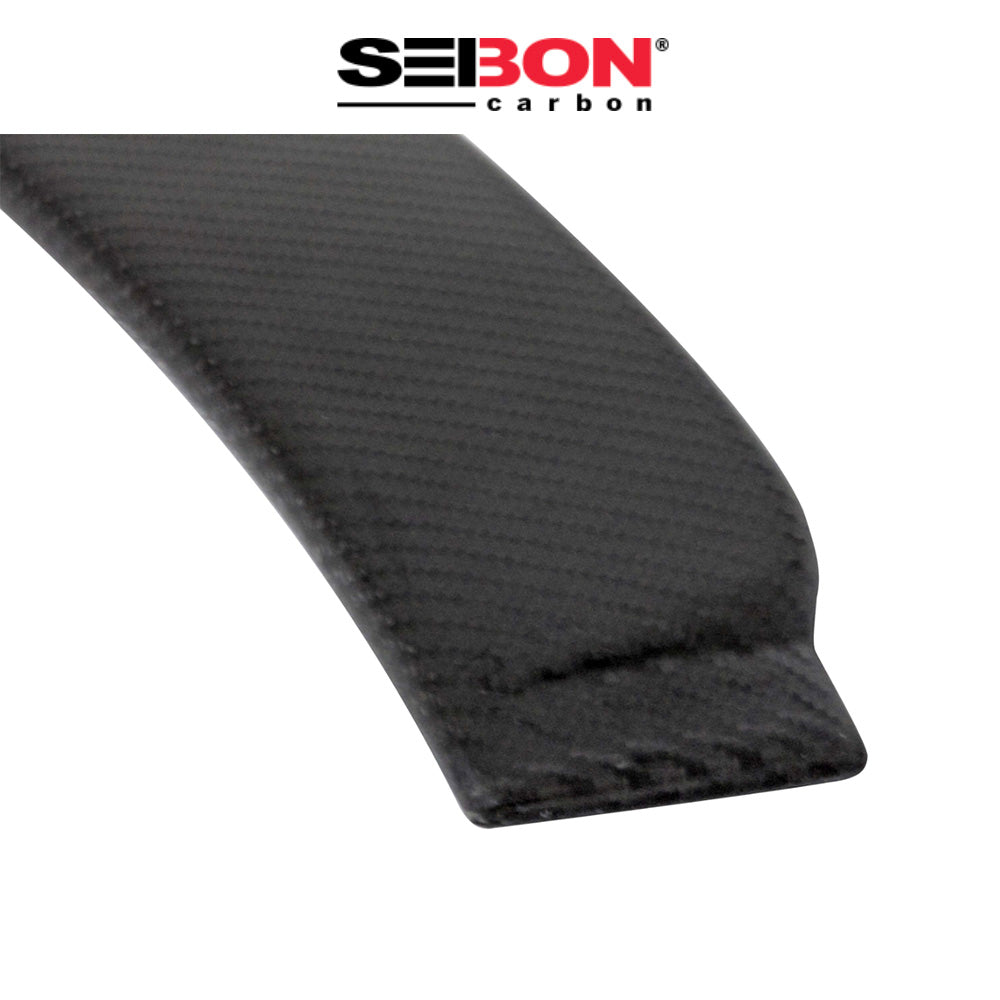 2008-2011年式 ＢＭＷ Ｍ３セダン用 セイボンカーボン TAスタイル カーボンファイバー製ルーフスポイラー　Seibon Carbon TA-Style Carbon Fiber Rear Roof Spoiler For 2005-2008 BMW E90 4DR (消費税、送料込み)