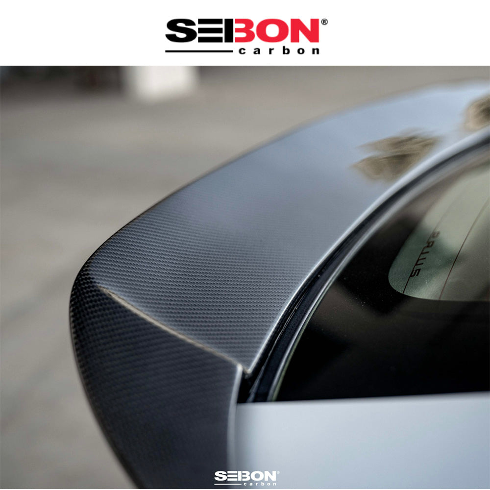 2023-2025年式トヨタ プリウス(Toyota Prius)用 セイボンカーボン MBスタイル カーボンファイバー製リアスポイラー　Seibon Carbon MB-Style Carbon Fiber Rear Spoiler For 2023-2025 Toyota Prius / Prius Prime (消費税、送料込み)