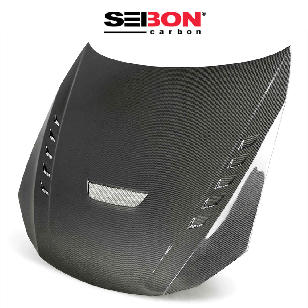 2018-2024年式 レクサス LC(LC500, LC500h)用 セイボンカーボン BTスタイル カーボンファイバー製ボンネット　Seibon Carbon BT-Style Carbon Fiber Hood For 2018-2022 Lexus LC (消費税、送料込み)  HD18LXLCF-BT (在庫あり 7/1/25時点)
