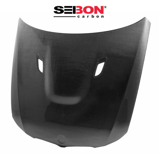2009-2012年式 ＢＭＷ３シリーズセダン用 セイボンカーボン BMスタイル カーボンファイバー製ボンネット　Seibon Carbon BM-Style Carbon Fiber Hood For 2009-2011 BMW E90 4DR (消費税、送料込み)
