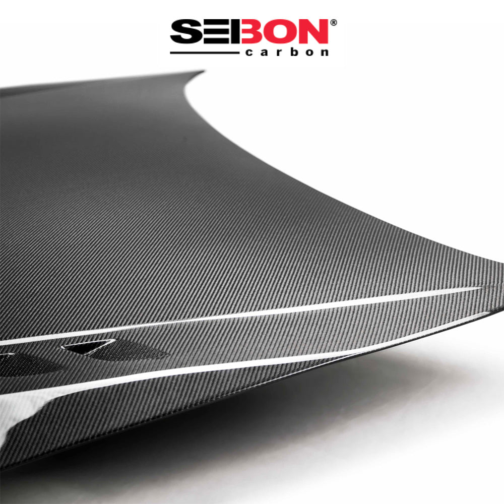 2018-2024年式 レクサス LC(LC500, LC500h)用 セイボンカーボン BTスタイル カーボンファイバー製ボンネット　Seibon Carbon BT-Style Carbon Fiber Hood For 2018-2022 Lexus LC (消費税、送料込み)  HD18LXLCF-BT (在庫あり 7/1/25時点)