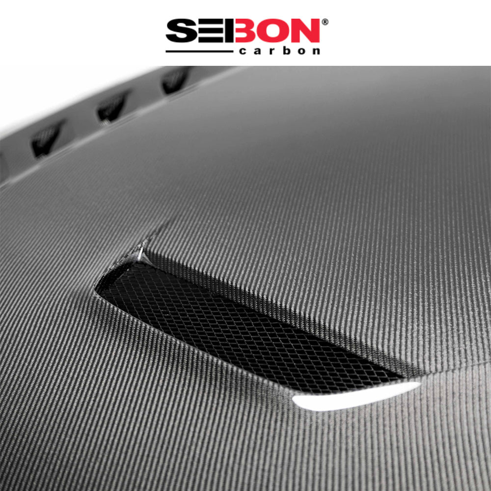 2018-2024年式 レクサス LC(LC500, LC500h)用 セイボンカーボン BTスタイル カーボンファイバー製ボンネット　Seibon Carbon BT-Style Carbon Fiber Hood For 2018-2022 Lexus LC (消費税、送料込み)  HD18LXLCF-BT (在庫あり 7/1/25時点)