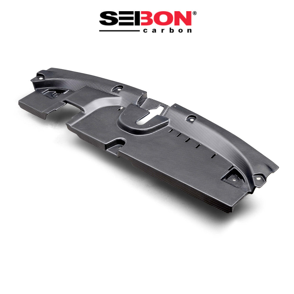 2023-2025年式トヨタ ＧＲカローラ用 セイボンカーボン カーボンファイバー製冷却プレート (マット仕上げ)　Seibon Carbon Carbon Fiber Cooling Plate For 2023-2025 Toyota GR Corolla - Matte (消費税、送料込み)