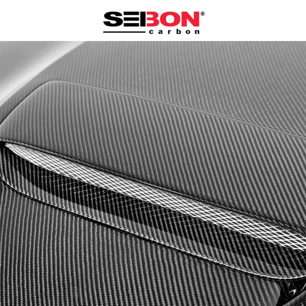 2010-2013年式 マツダ スピードアクセラ用 セイボンカーボン 純正スタイル カーボンファイバー製ボンネット　Seibon Carbon OE-Style Carbon Fiber Hood For 2010-2013 Mazdaspeed 3 (消費税、送料込み)