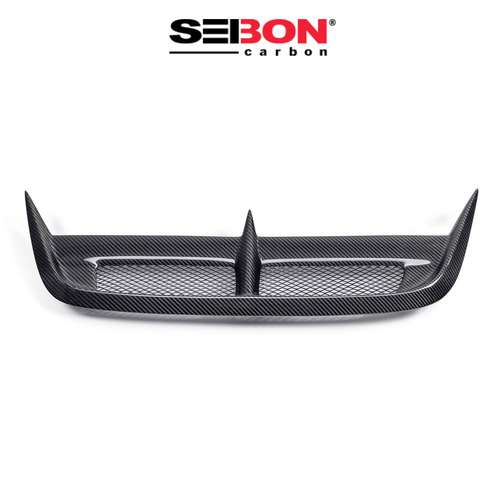2023-2025年式 ホンダ シビック タイプＲ用 セイボンカーボン CWスタイルのカーボンファイバー製ボンネットベント　CW-Style Carbon Fiber Hood Vent For 2023-2025 Honda Civic Type R (送料無料)