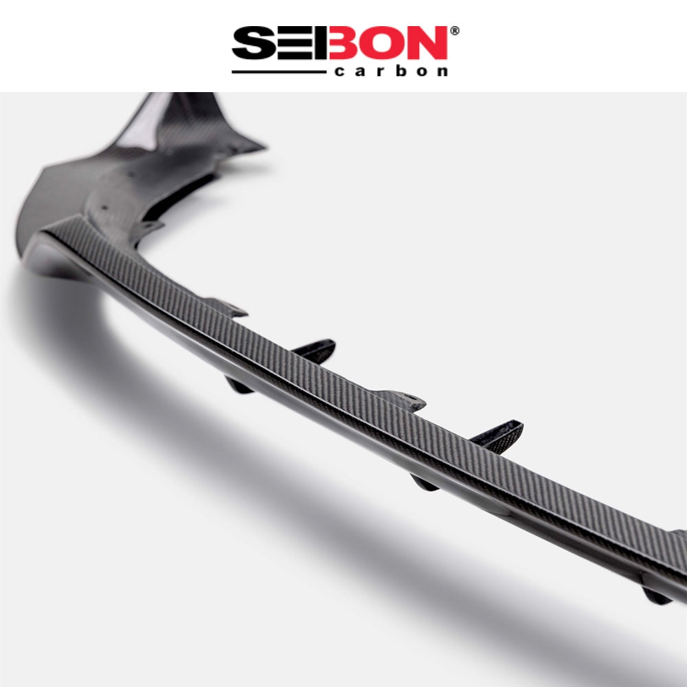2023-2025年式トヨタ プリウス(Toyota Prius)用 セイボンカーボン MBスタイル カーボンファイバー製リアリップ　Seibon Carbon MB-Style Carbon Fiber Rear Lip For 2023-2025 Toyota Prius / Prius Prime (消費税、送料込み)