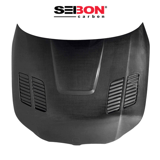 2004-2010年式 ＢＭＷ ５シリーズセダン用 セイボンカーボン GTRスタイル カーボンファイバー製ボンネット　Seibon Carbon GTR-Style Carbon Fiber Hood For 2004-2010 BMW E60 (消費税、送料込み)