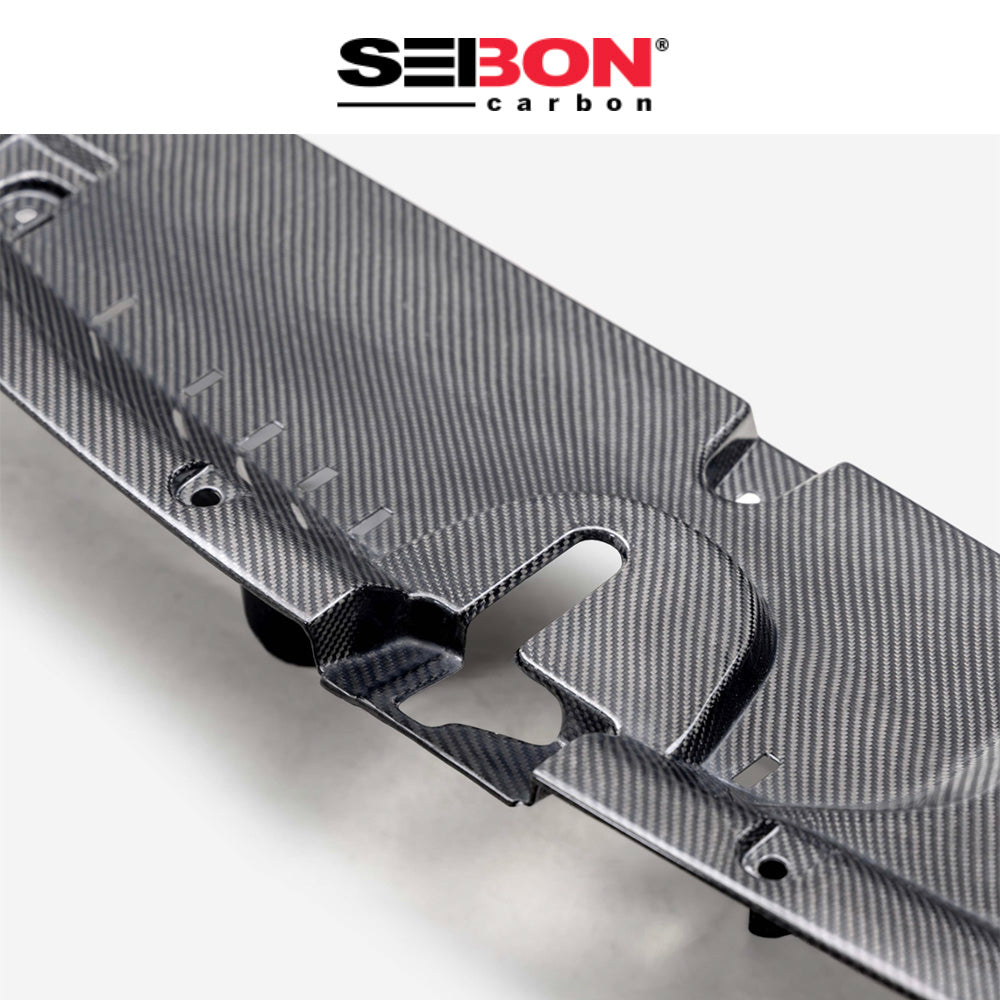 2023-2025年式トヨタ ＧＲカローラ用 セイボンカーボン カーボンファイバー製冷却プレート　Seibon Carbon Carbon Fiber Cooling Plate For 2023-2025 Toyota GR Corolla (消費税、送料込み)