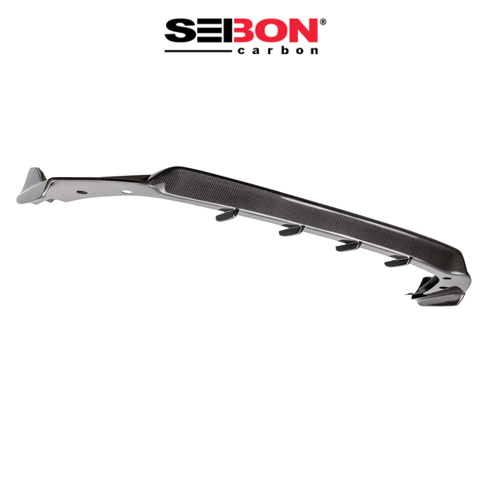 2023-2025年式トヨタ プリウス(Toyota Prius)用 セイボンカーボン MBスタイル カーボンファイバー製リアリップ　Seibon Carbon MB-Style Carbon Fiber Rear Lip For 2023-2025 Toyota Prius / Prius Prime (消費税、送料込み)