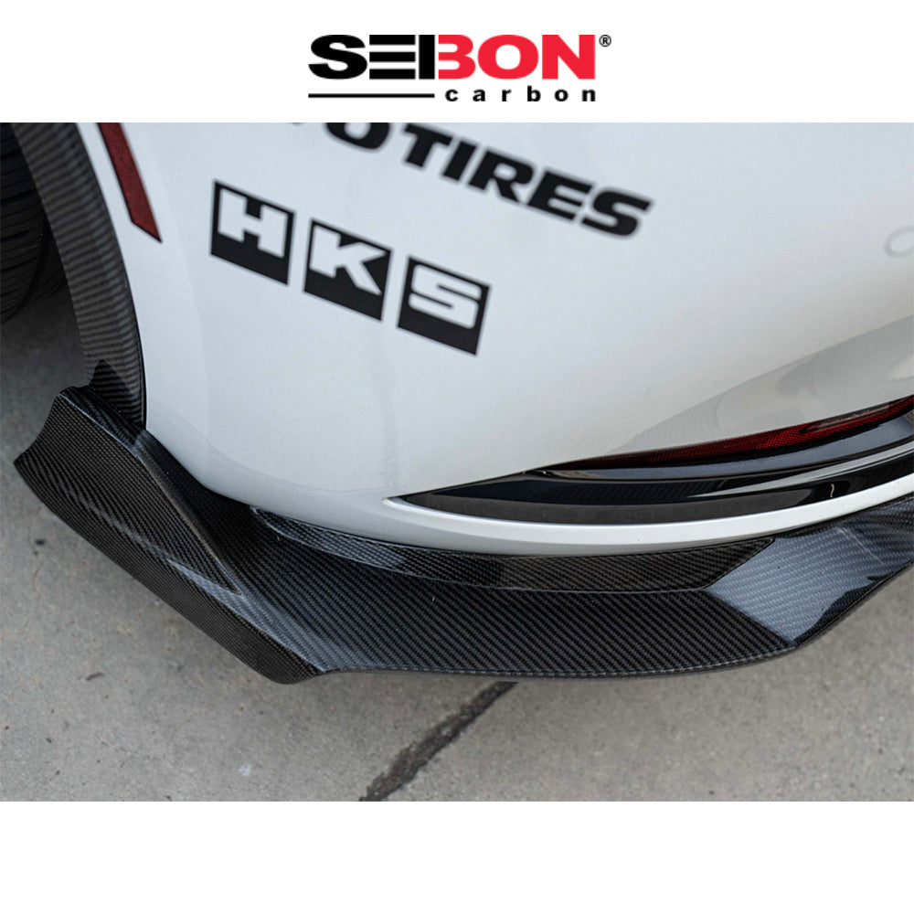 2023-2025年式トヨタ プリウス(Toyota Prius)用 セイボンカーボン MBスタイル カーボンファイバー製リアリップ　Seibon Carbon MB-Style Carbon Fiber Rear Lip For 2023-2025 Toyota Prius / Prius Prime (消費税、送料込み)