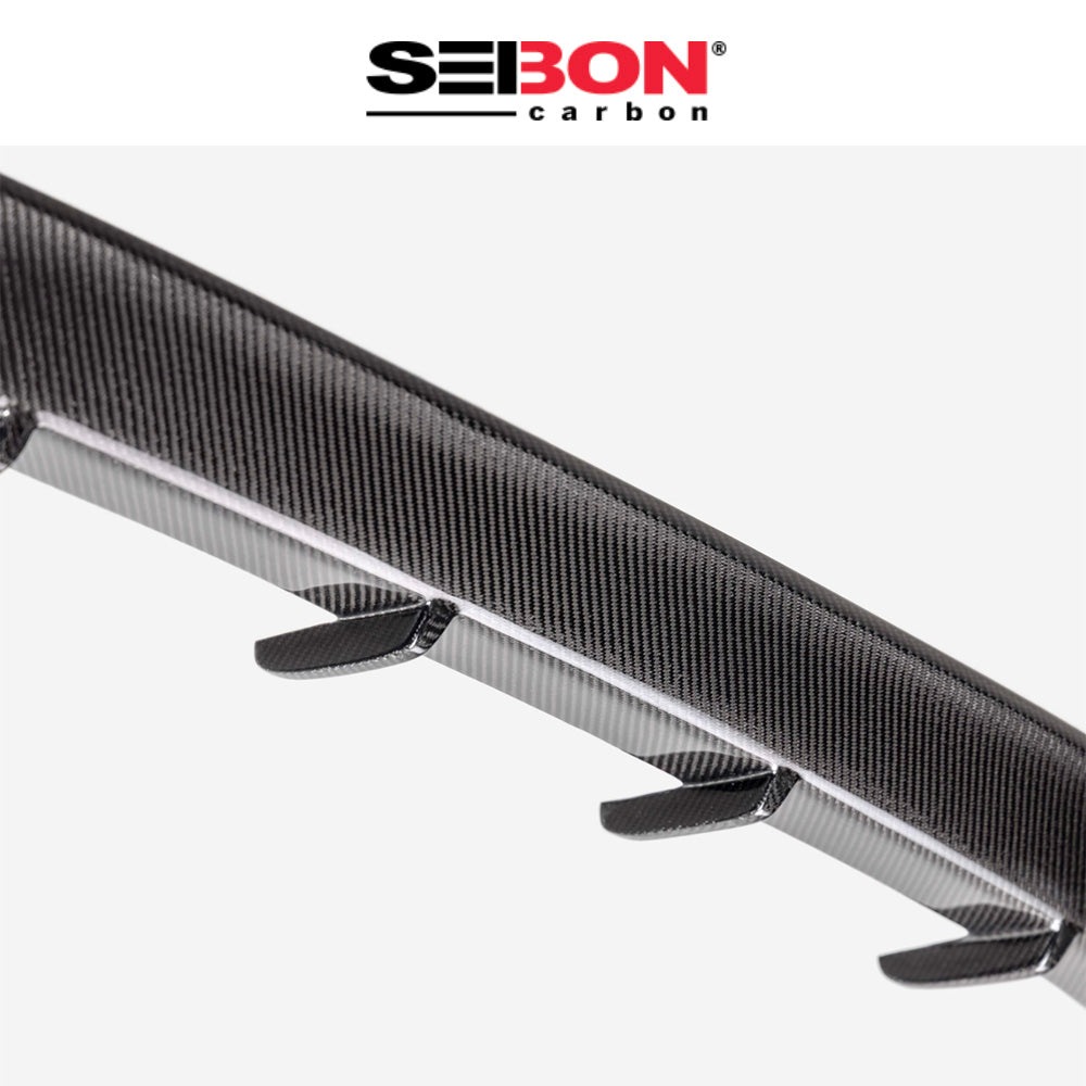 2023-2025年式トヨタ プリウス(Toyota Prius)用 セイボンカーボン MBスタイル カーボンファイバー製リアリップ　Seibon Carbon MB-Style Carbon Fiber Rear Lip For 2023-2025 Toyota Prius / Prius Prime (消費税、送料込み)