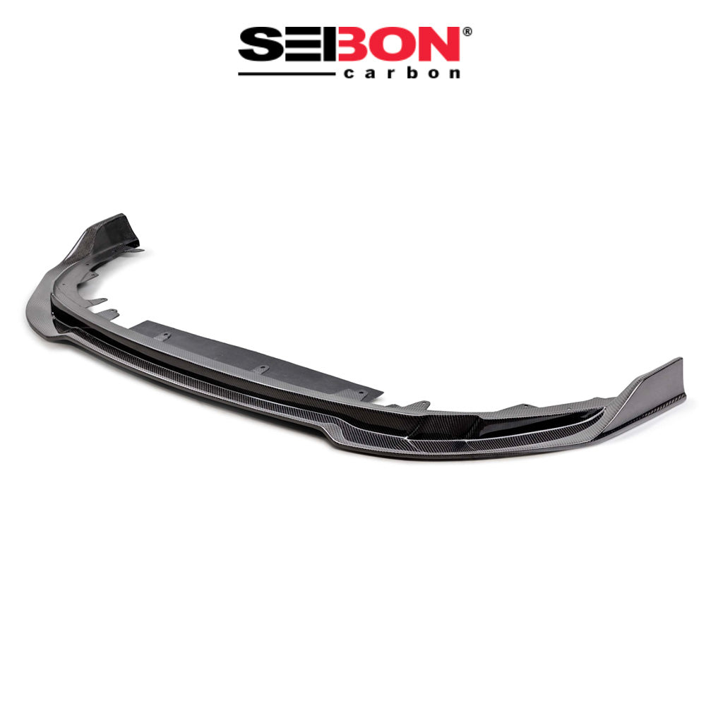 2023-2025年式トヨタ プリウス(Toyota Prius)用 セイボンカーボン MBスタイル カーボンファイバー製フロントリップ　Seibon Carbon MB-Style Carbon Fiber Front Lip For 2023-2025 Toyota Prius / Prius Prime (消費税、送料込み)