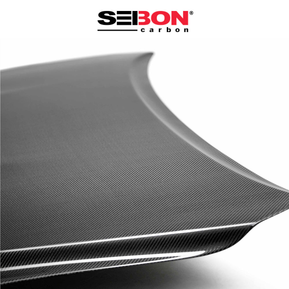 2015-2024年式 レクサス RC F用 セイボンカーボン 純正スタイル カーボンファイバー製ボンネット　Seibon Carbon OEM-Style Carbon Fiber Hood For 2015-2024 Lexus RC F (消費税、送料込み)