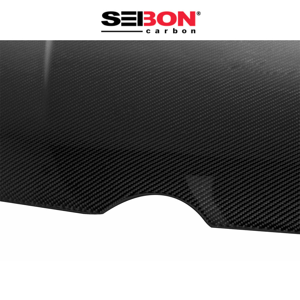 2012-2013年式フォルクスワーゲン ゴルフ R用 セイボンカーボン TMスタイル カーボンファイバー製ボンネット　Seibon Carbon TM-Style Carbon Fiber Hood For 2010-2014 VW Golf / GTI (消費税、送料込み)