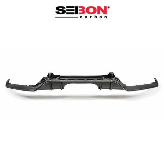 2017-2021年式 ホンダ シビック タイプＲ用 セイボンカーボン 純正スタイル カーボンファイバー製リアリップ　Seibon Carbon OE-Style Carbon Fiber Rear Lip For 2017-2021 Honda Civic Type R (消費税、送料込み)