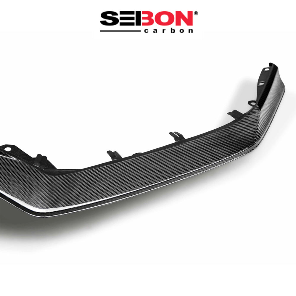 2017-2021年式 ホンダ シビック タイプＲ用 セイボンカーボン 純正スタイル カーボンファイバー製リアリップ　Seibon Carbon OE-Style Carbon Fiber Rear Lip For 2017-2021 Honda Civic Type R (消費税、送料込み)